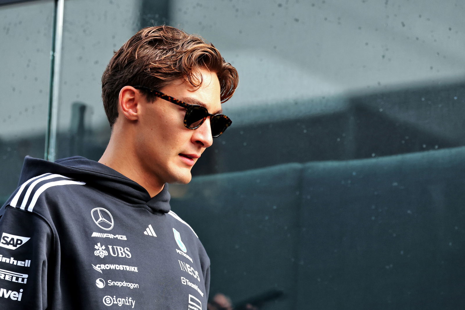 Russell is yet to sign a new deal with Mercedes