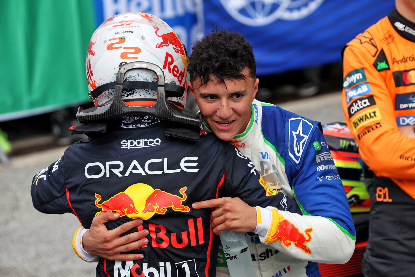 Hadjar may end up being Verstappen's next Red Bull teammate