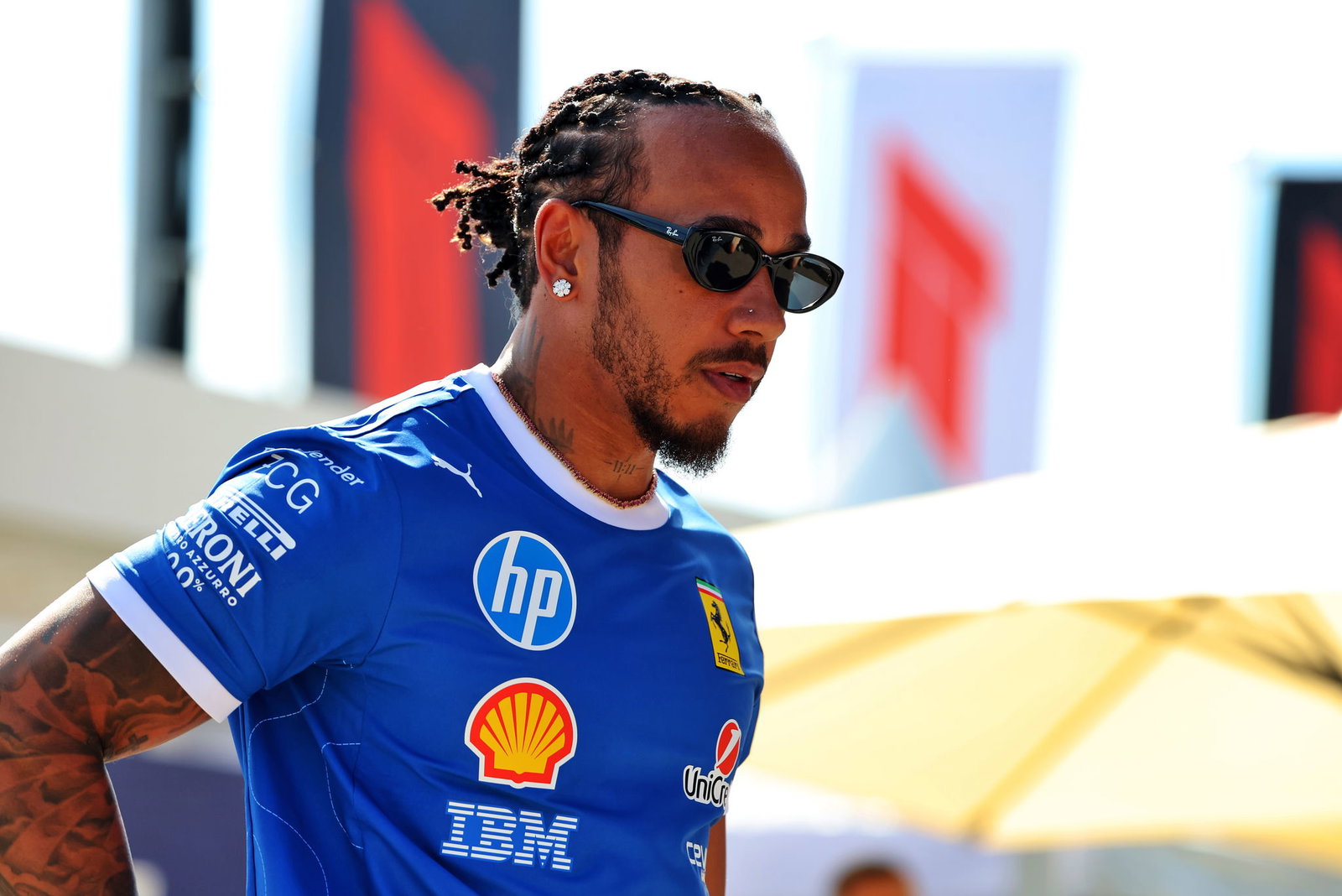 Hamilton is preparing for his first Italian GP as a Ferrari driver