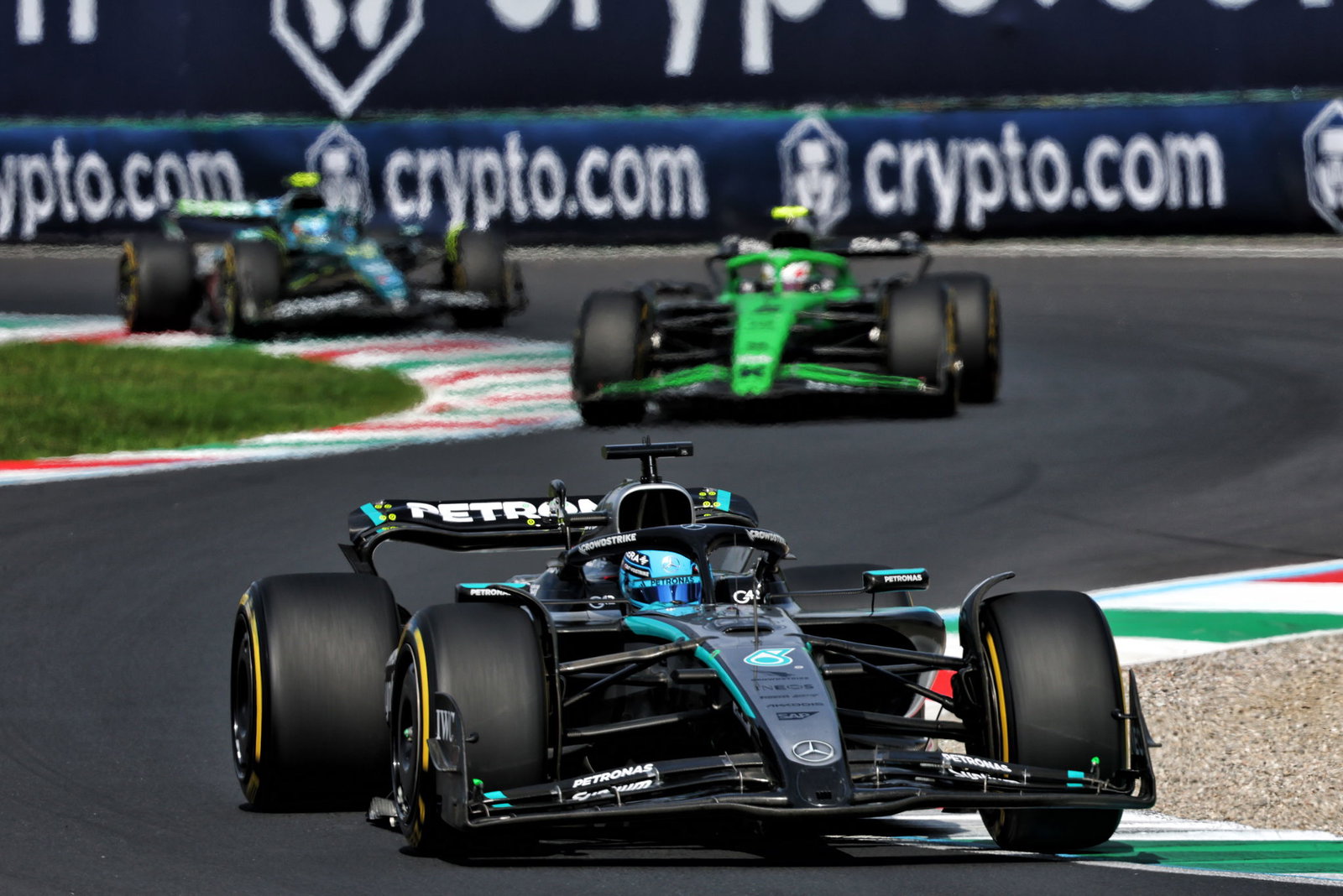 George Russell at the Italian Grand Prix