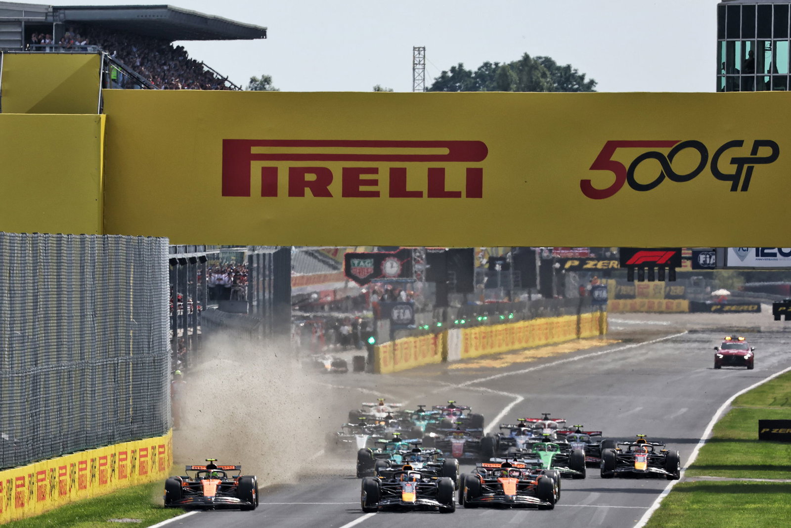 The start of the Italian GP