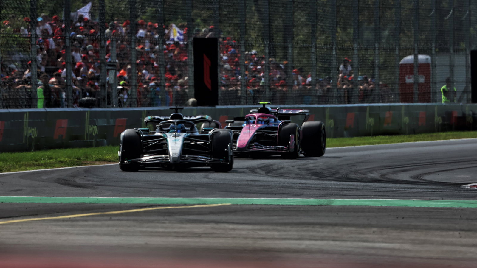 George Russell at the Italian Grand Prix