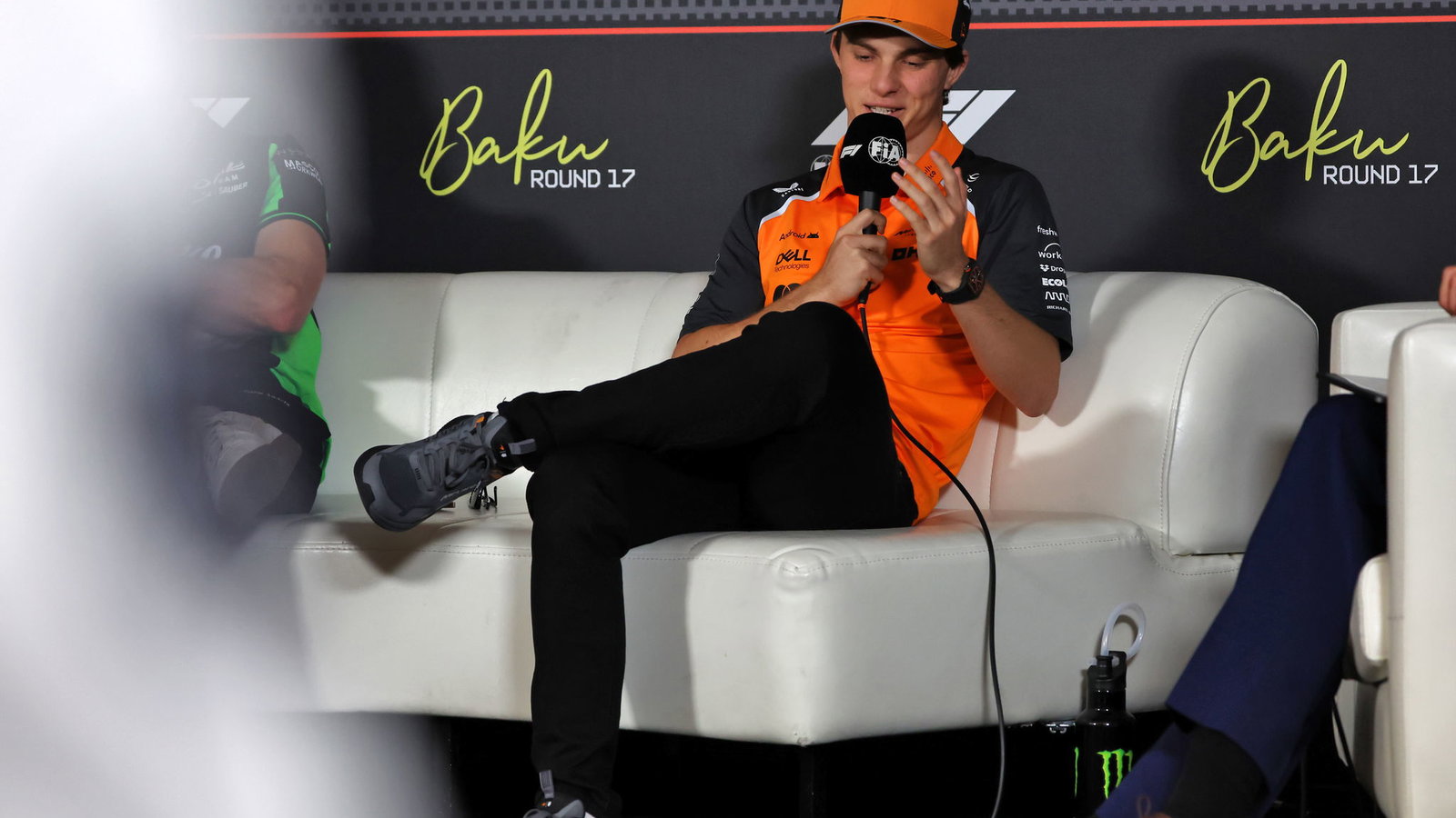 Oscar Piastri faced a barrage of questions on Thursday 