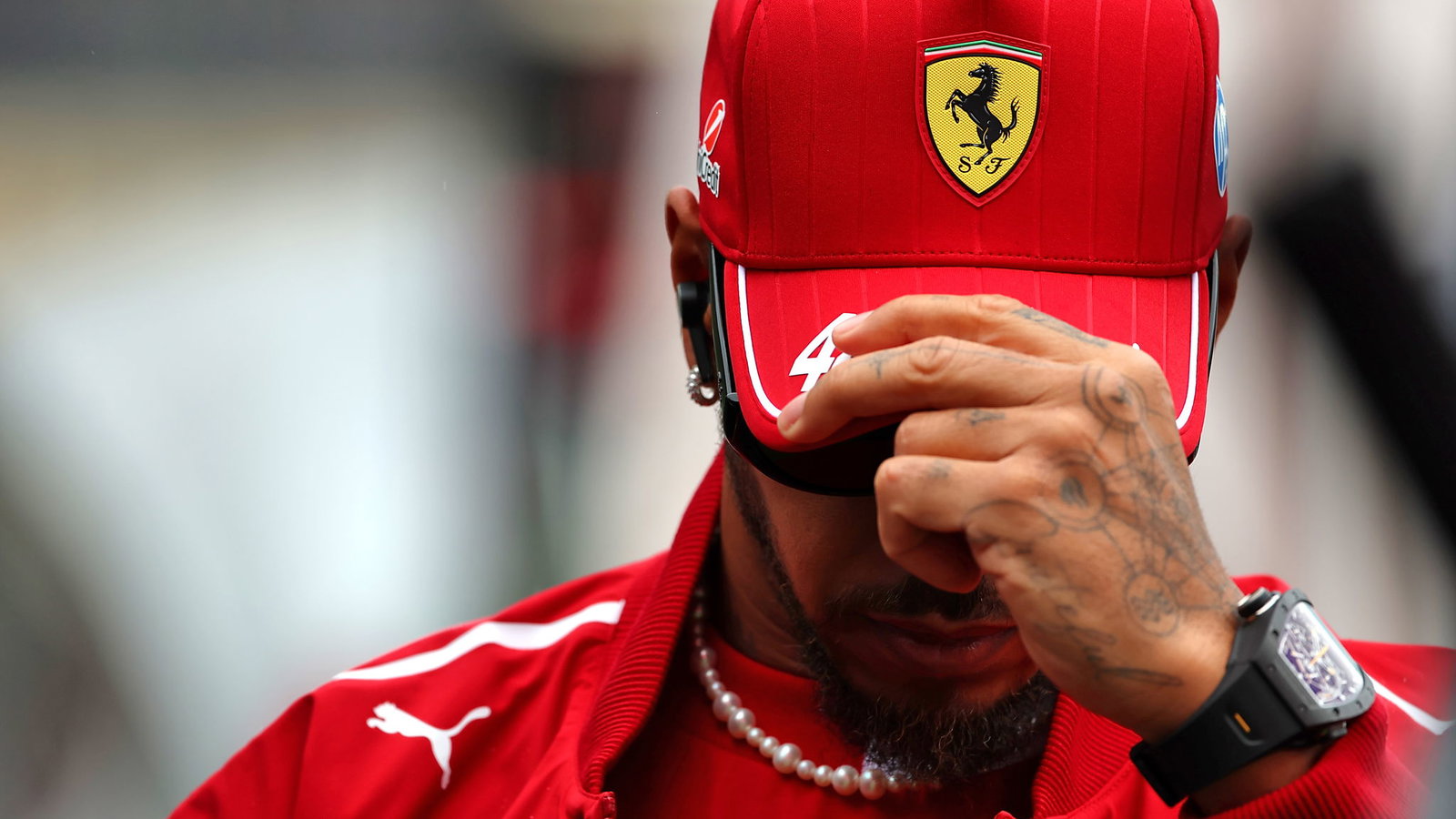 Hamilton finished eighth in Baku 