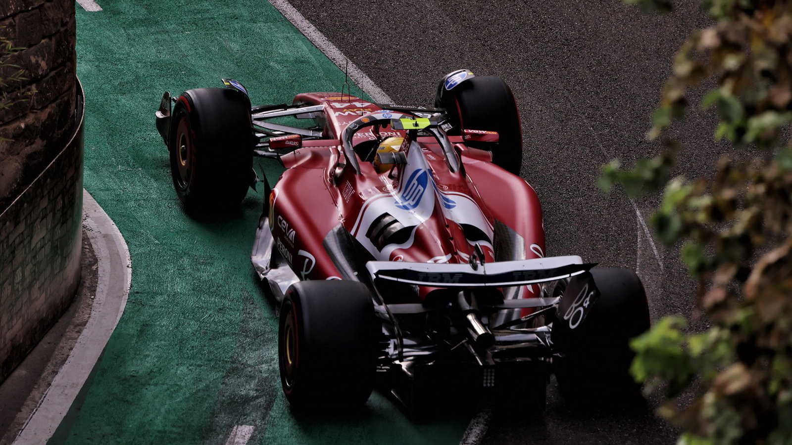 Ferrari's set up choice in Baku has been scrutinised