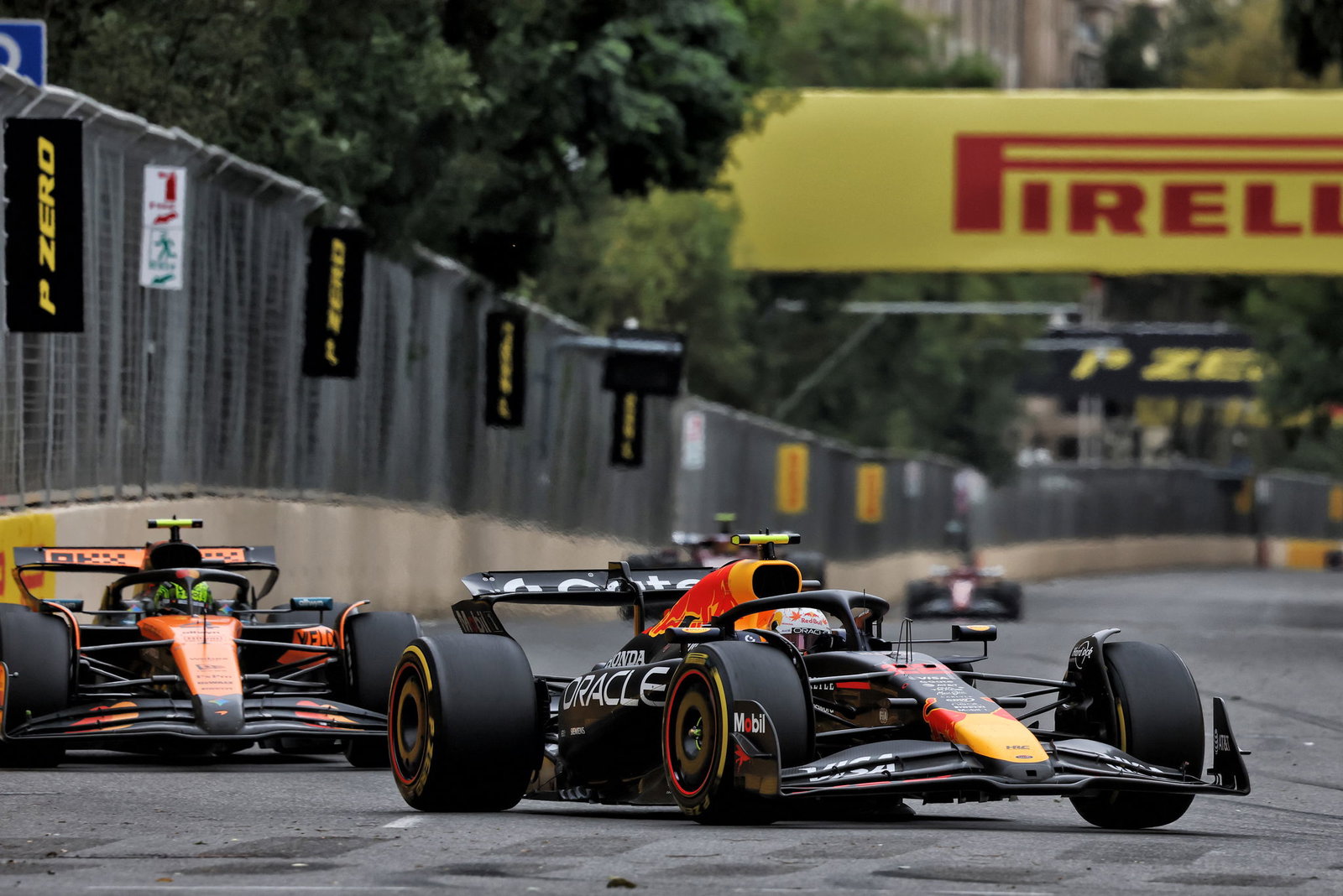 Norris was unable to get past Tsunoda 