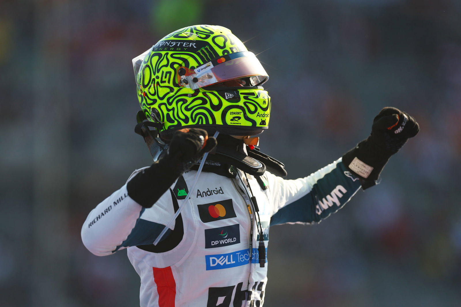 Norris took his sixth win of the season in Mexico 