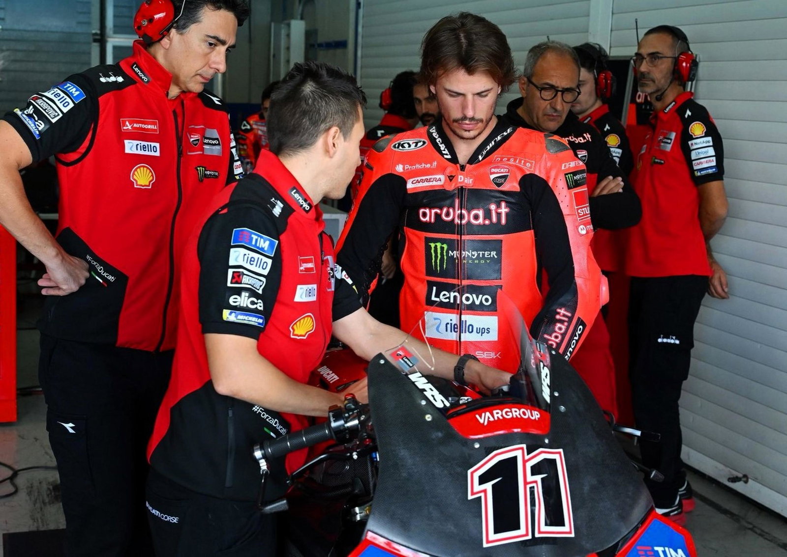 Nicolo Bulega tests Ducati Desmosedici at Jerez