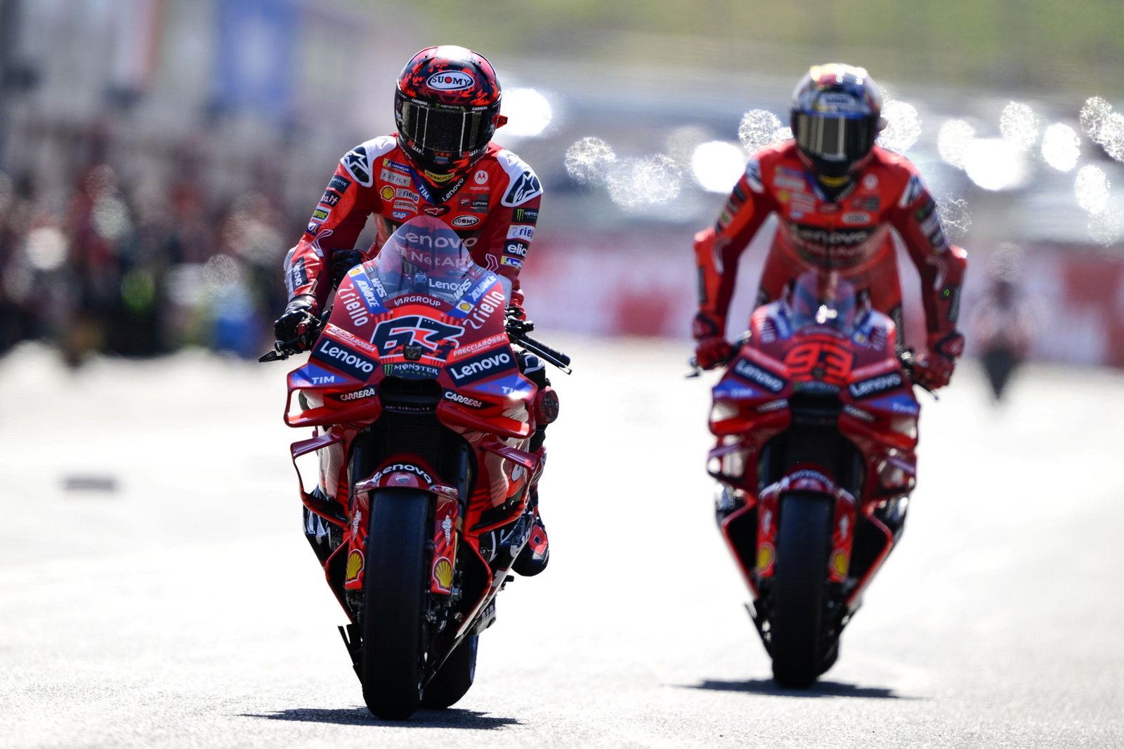 Francesco Bagnaia, Marc Marquez