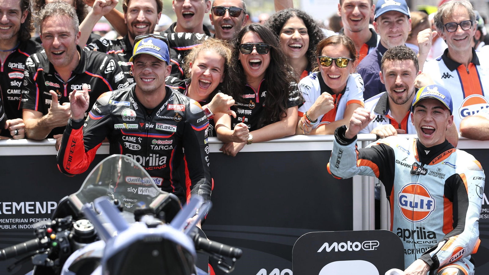 Marco Bezzecchi, Raul Fernandez, 2025 Indonesian MotoGP qualifying