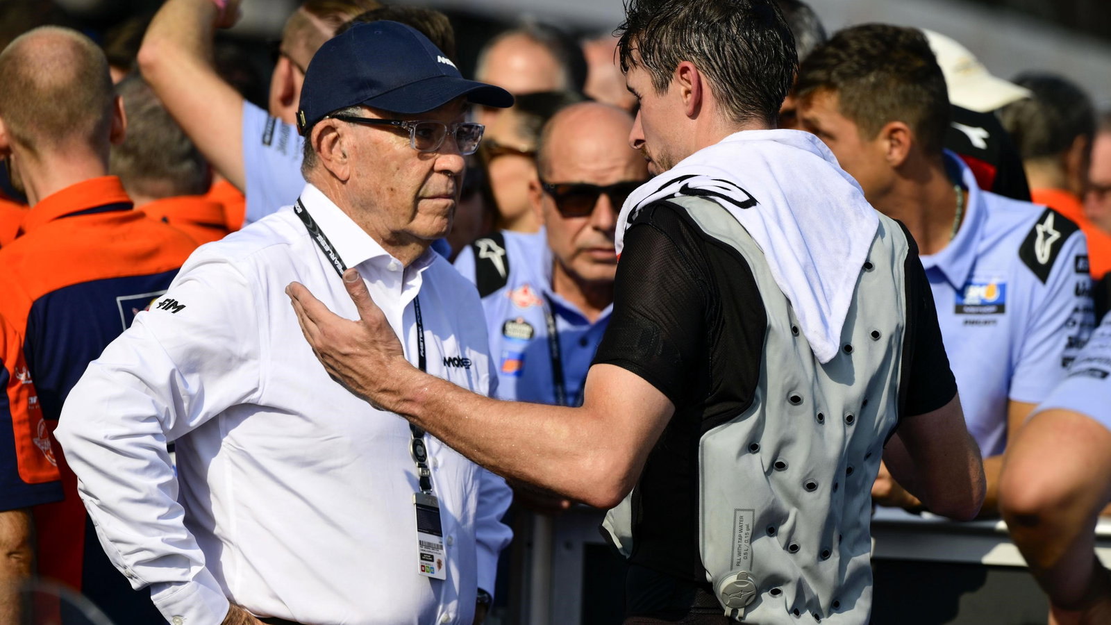 Alex Marquez, Carmelo Ezpeleta, 2025 Indonesian MotoGP