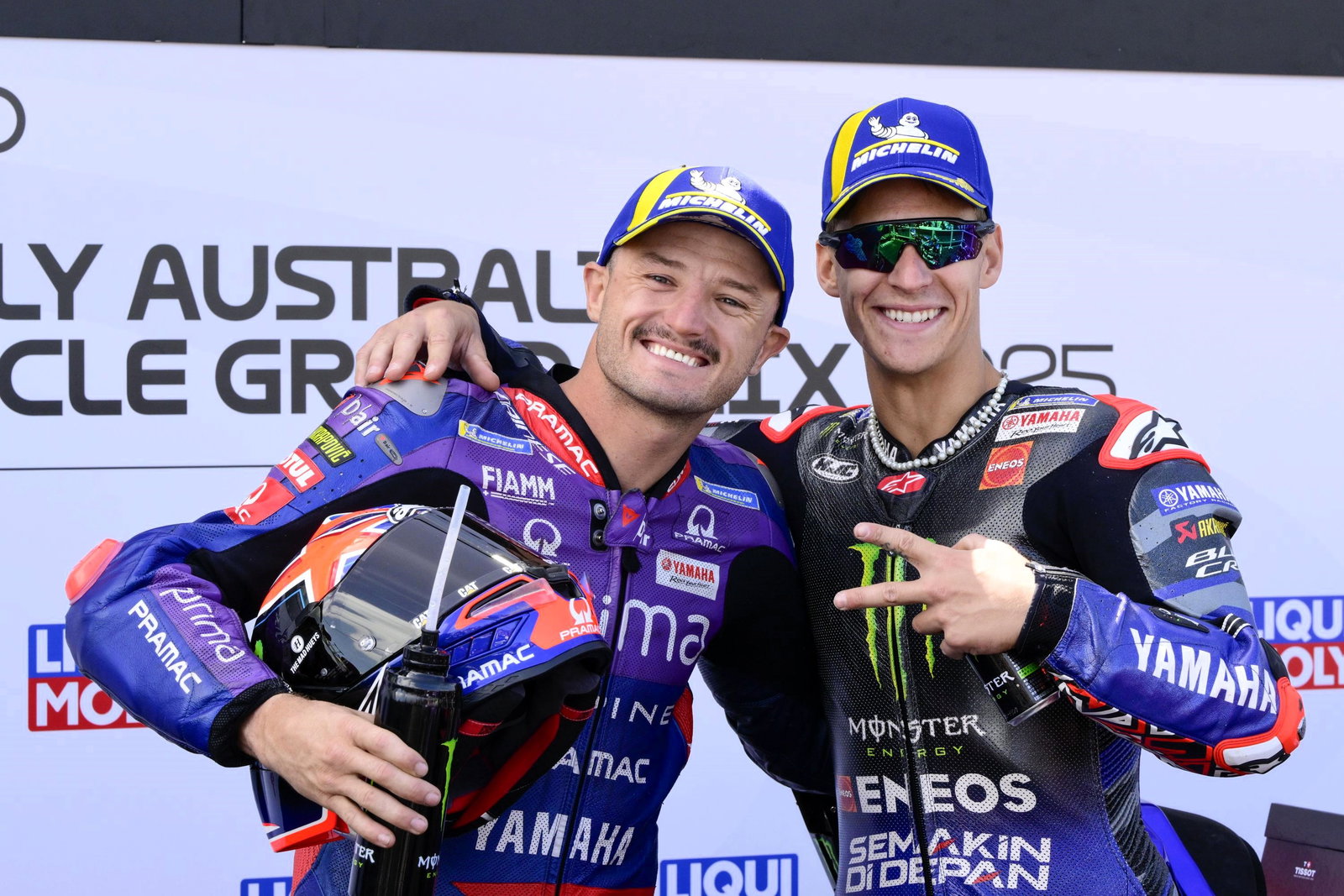 Fabio Quartararo pole, Jack Miller 3rd, 2025 Australian MotoGP qualifying