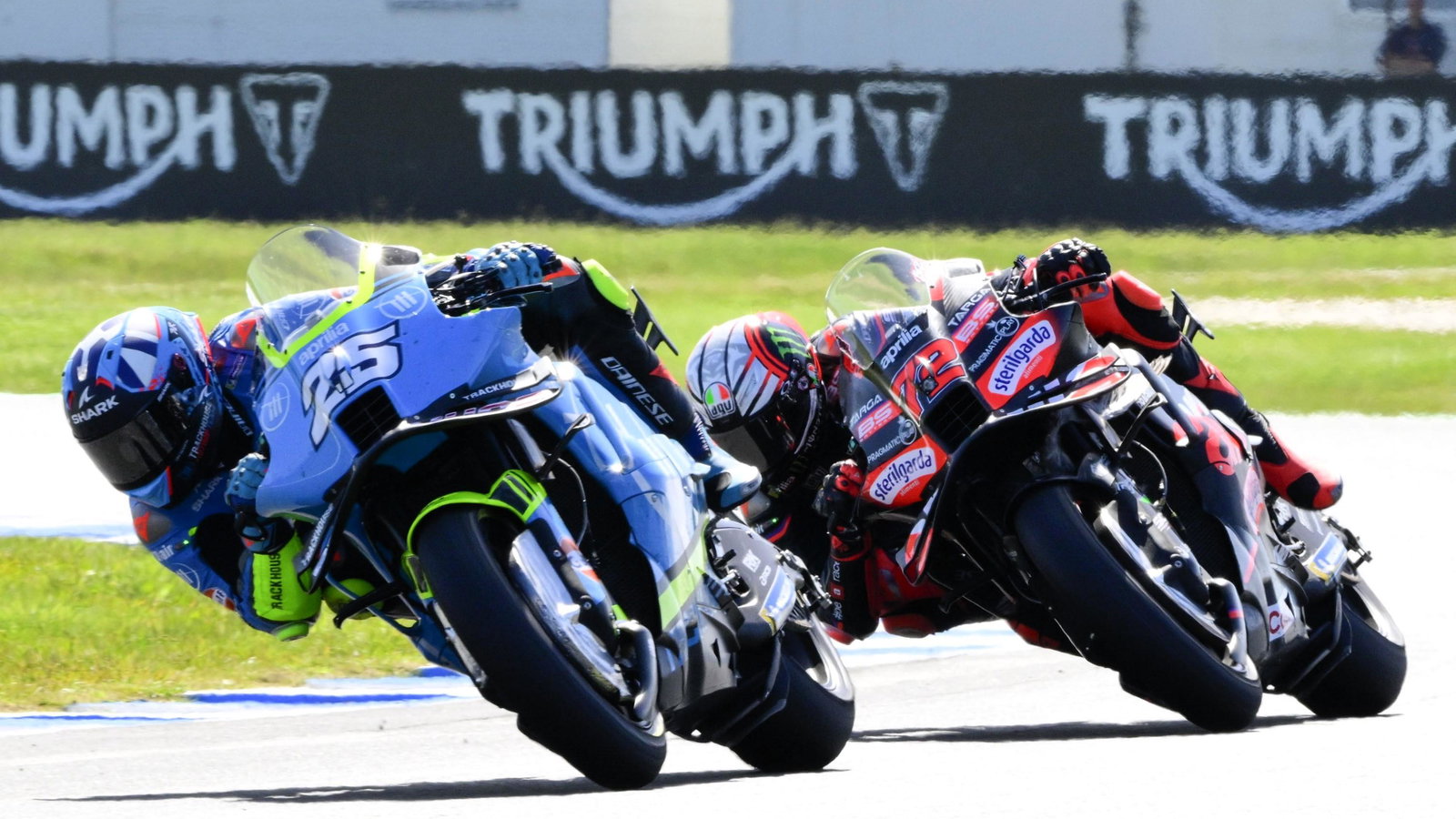 Raul Fernandez, Marco Bezzecchi, 2025 Australian MotoGP