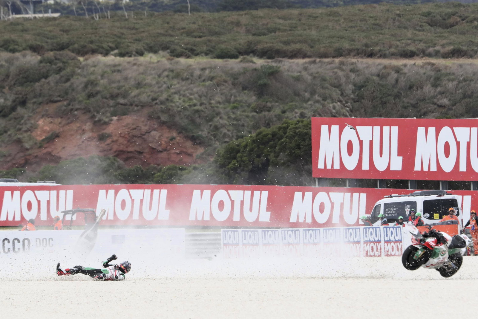 Johann Zarco crash, 2025 Australian MotoGP