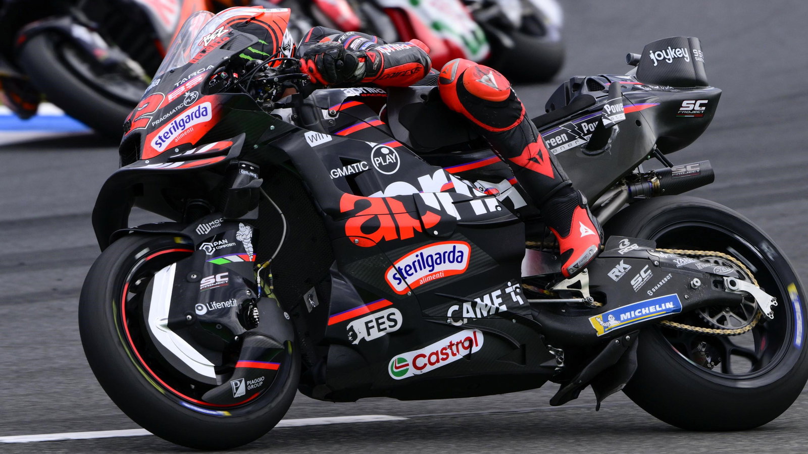 Marco Bezzecchi, long lap, 2025 Australian MotoGP