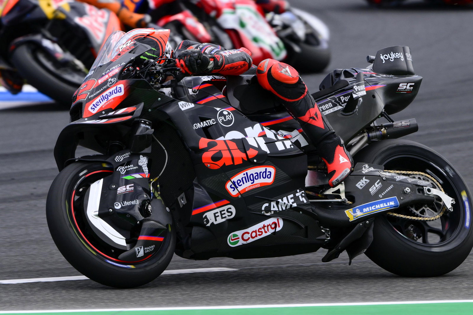 Marco Bezzecchi, long lap, 2025 Australian MotoGP