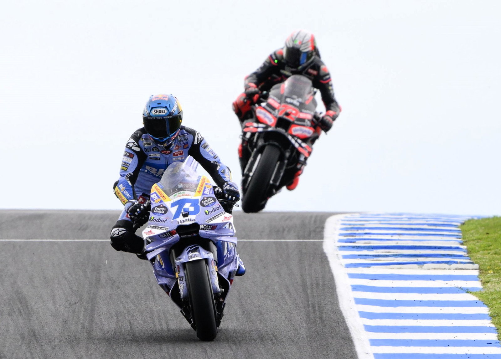 Alex Marquez, Marco Bezzecchi, 2025 Australian MotoGP