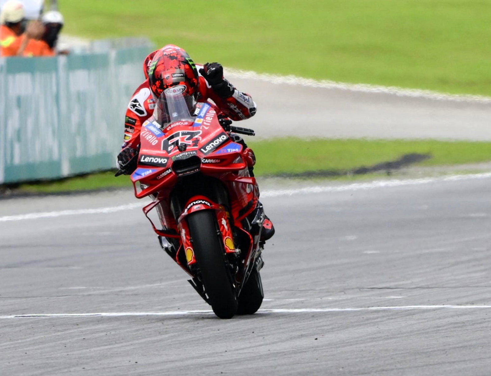 Francesco Bagnaia, 2025 Malaysian MotoGP