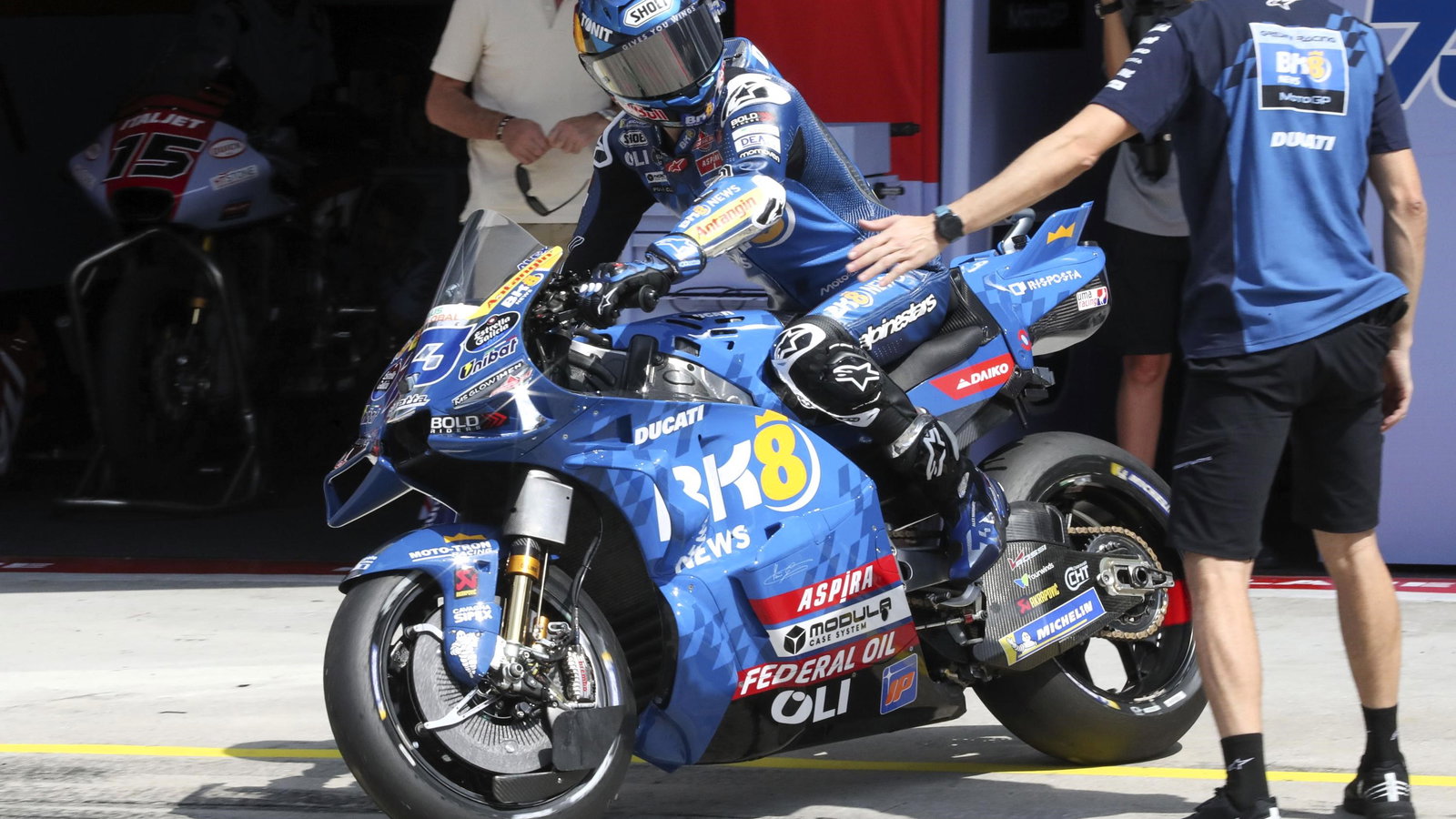 Alex Marquez, 2025 Malaysian MotoGP warm-up