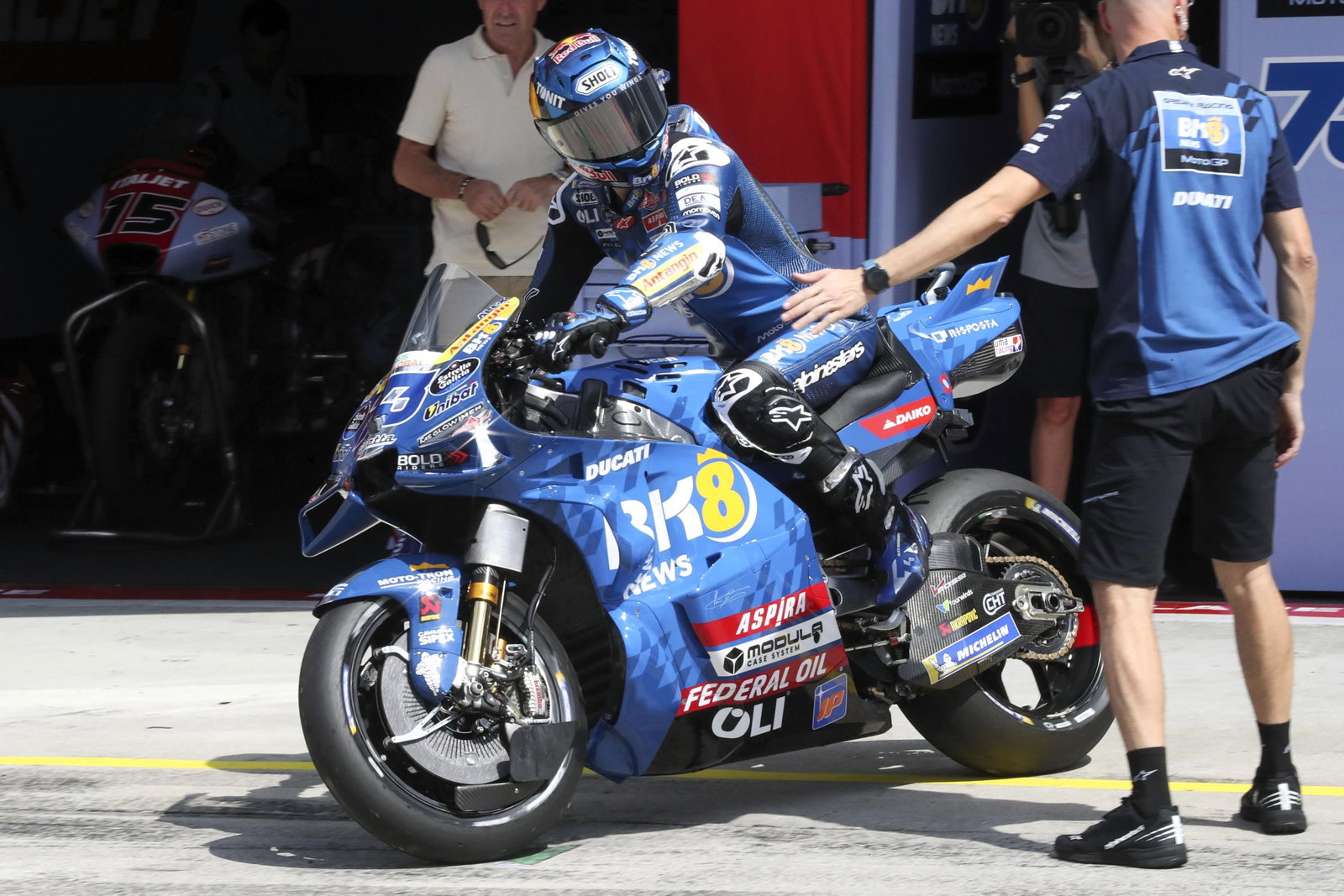 Alex Marquez, 2025 Malaysian MotoGP warm-up