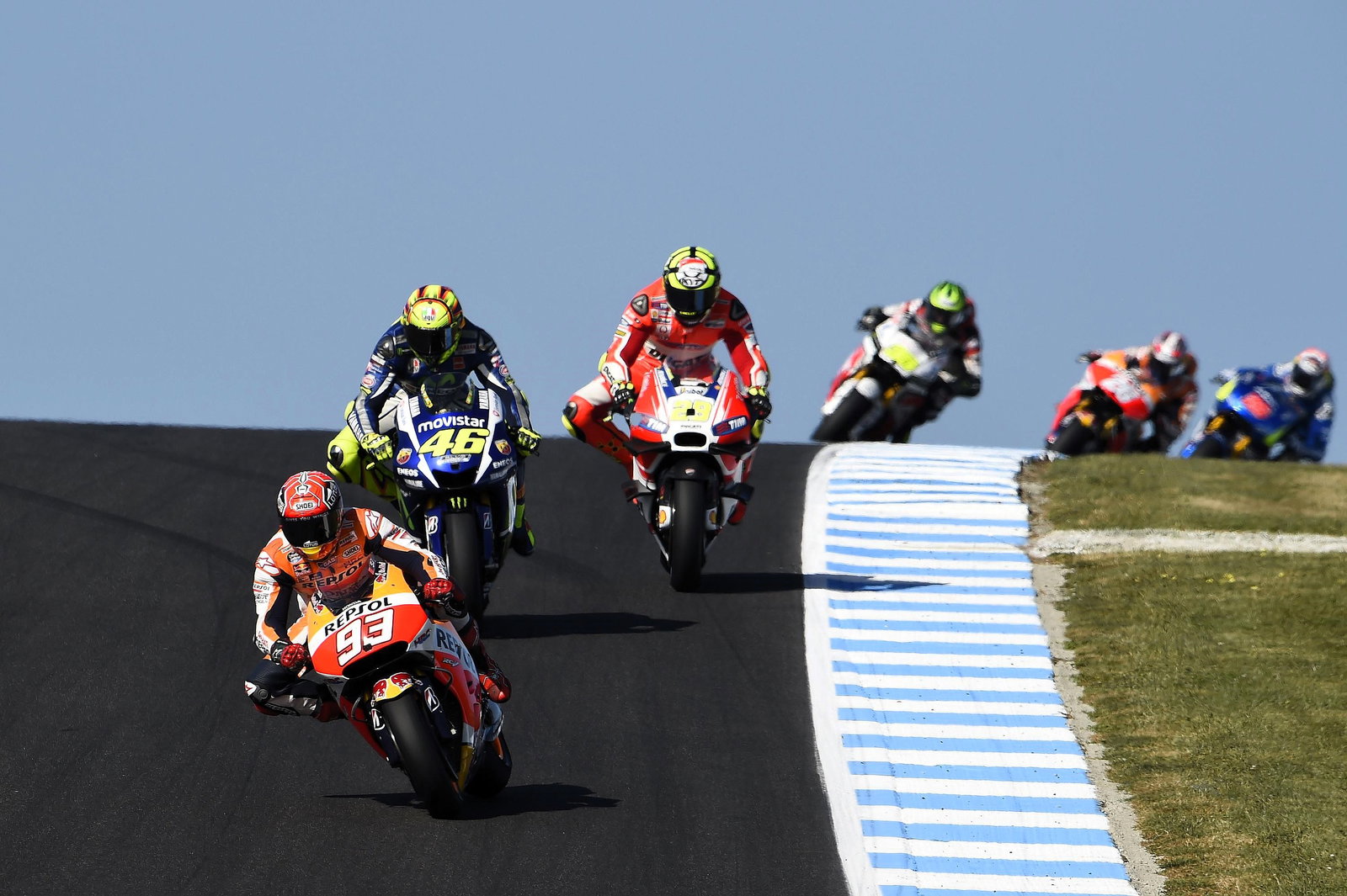Marc Marquez, Valentino Rossi, 2015 Australian MotoGP