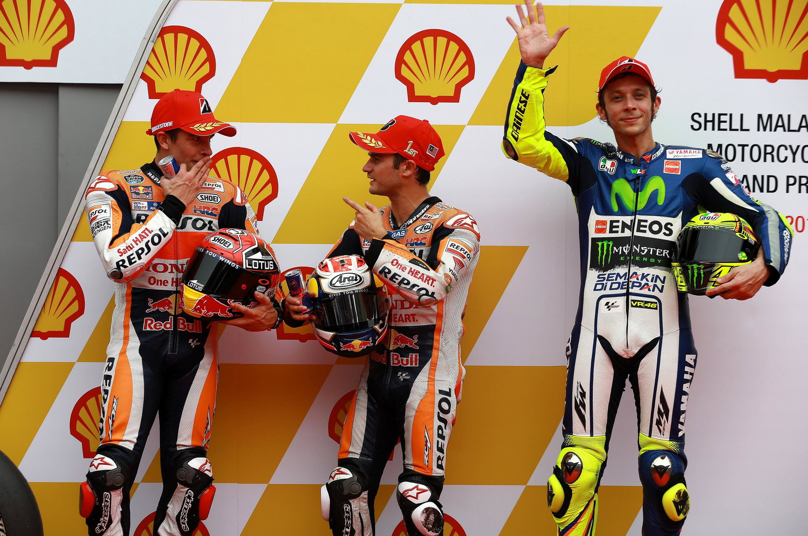 Marquez, Pedrosa and Rossi: Qualifying, 2015 Malaysian MotoGP