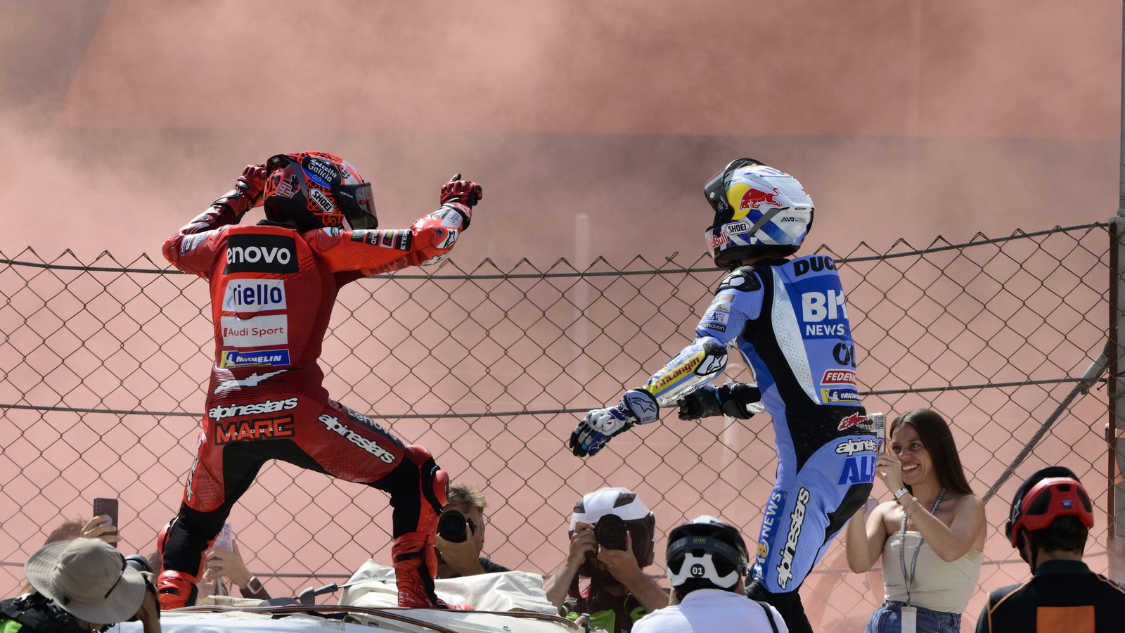 Marc Marquez, Alex Marquez, 2025 Catalan MotoGP