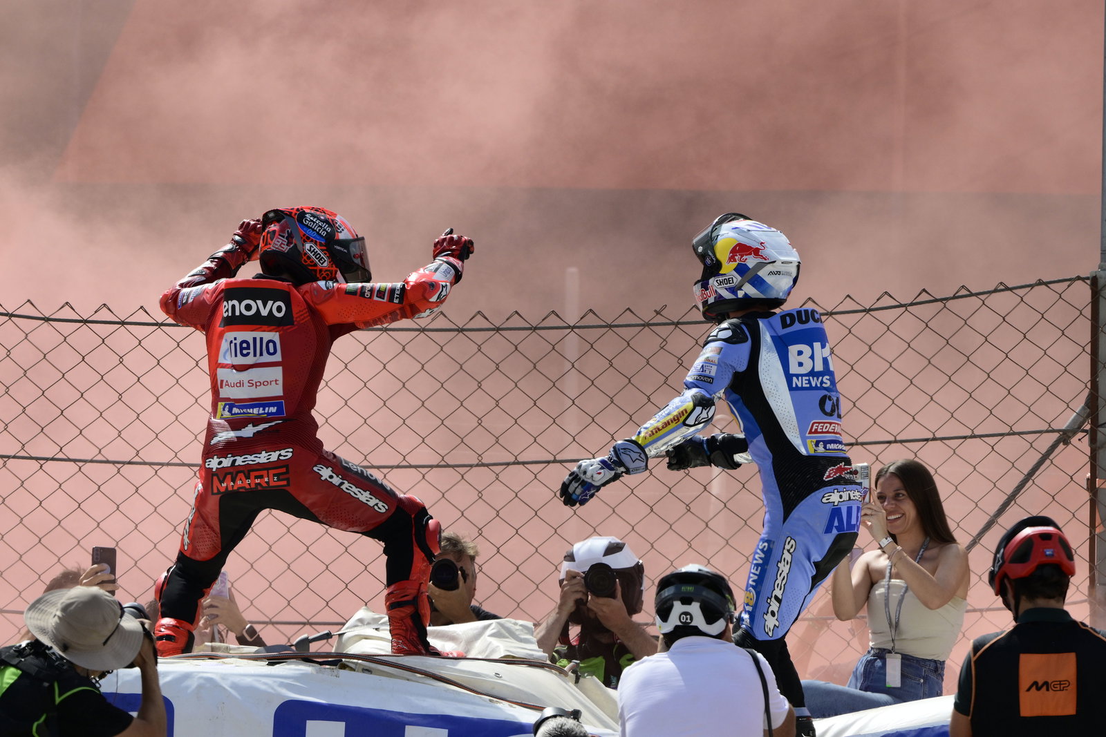 Marc Marquez, Alex Marquez, 2025 Catalan MotoGP