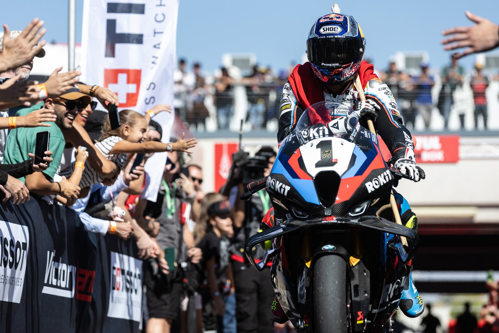 Toprak Razgatlioglu, 2025 Aragon WorldSBK. Credit: Gold and Goose.