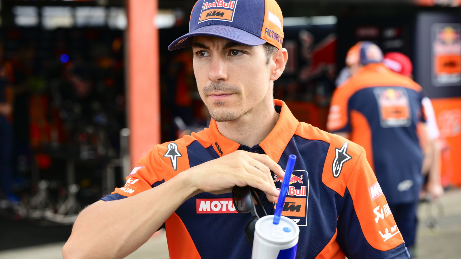 Maverick Vinales, 2025 MotoGP Japanese Grand Prix, pit lane. Credit Gold and Goose.
