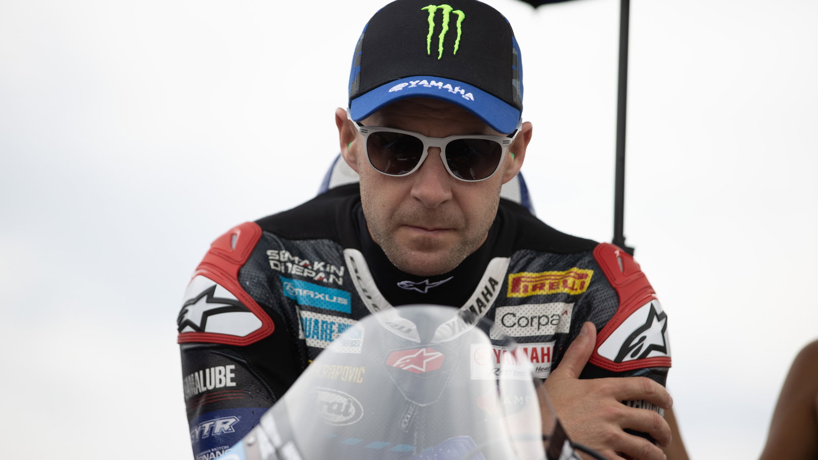 Jonathan Rea, 2025 Aragon WorldSBK, grid. Credit: Gold and Goose.