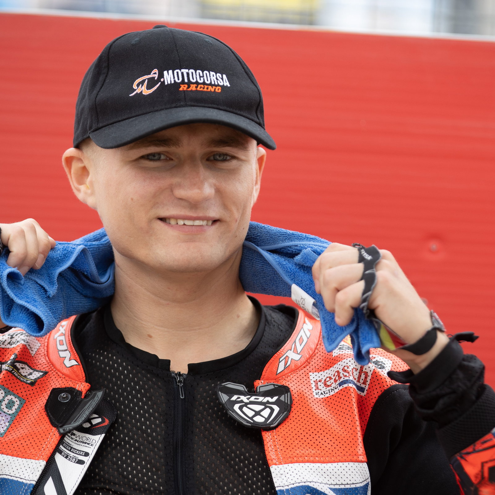 Ryan Vickers, 2025 Aragon WorldSBK, grid. Credit: Gold and Goose.