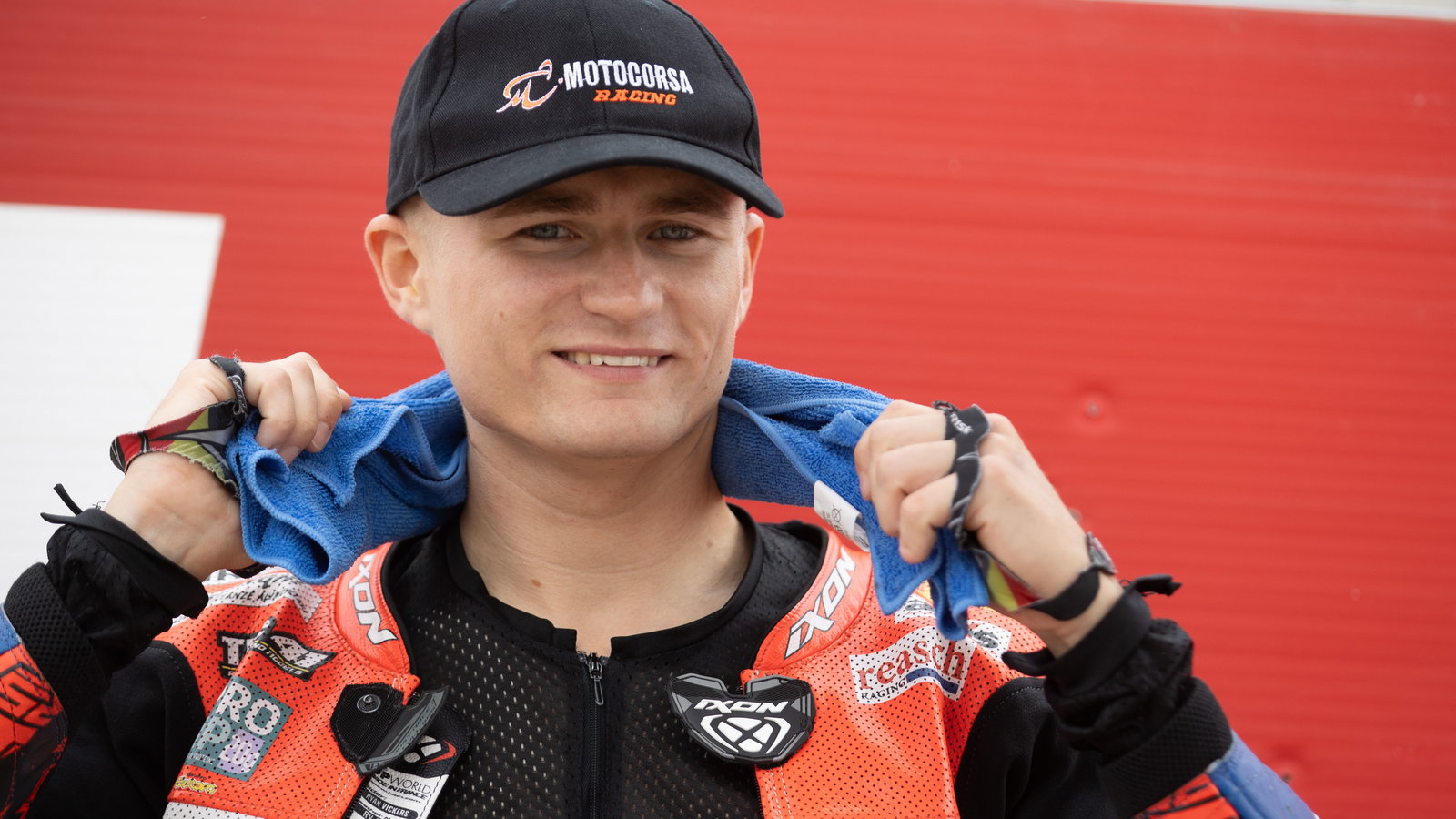 Ryan Vickers, 2025 Aragon WorldSBK, grid. Credit: Gold and Goose.