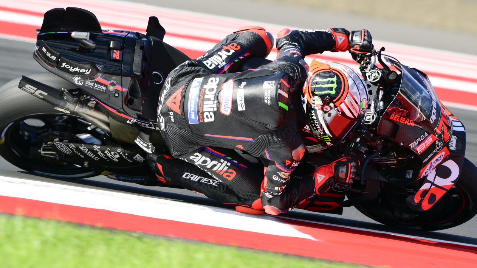 Marco Bezzecchi, 2025 MotoGP Indonesian Grand Prix. Credit: Gold and Goose.