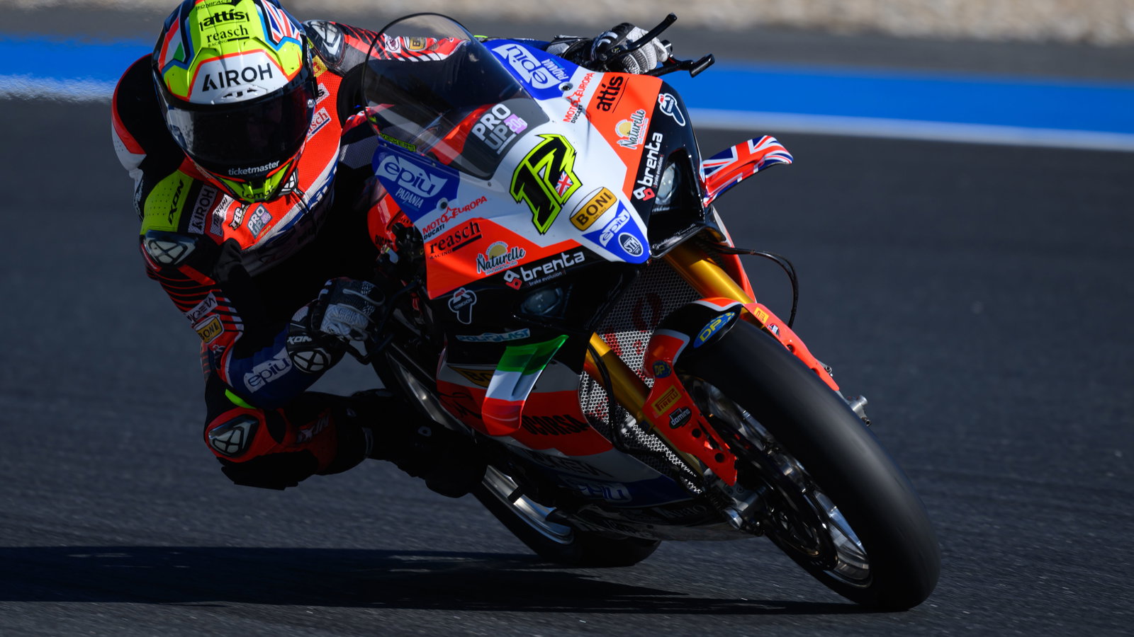 Ryan Vickers, 2025 Estoril WorldSBK. Credit: Gold and Goose.