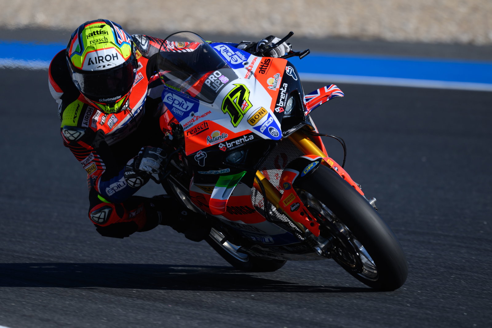 Ryan Vickers, 2025 Estoril WorldSBK. Credit: Gold and Goose.