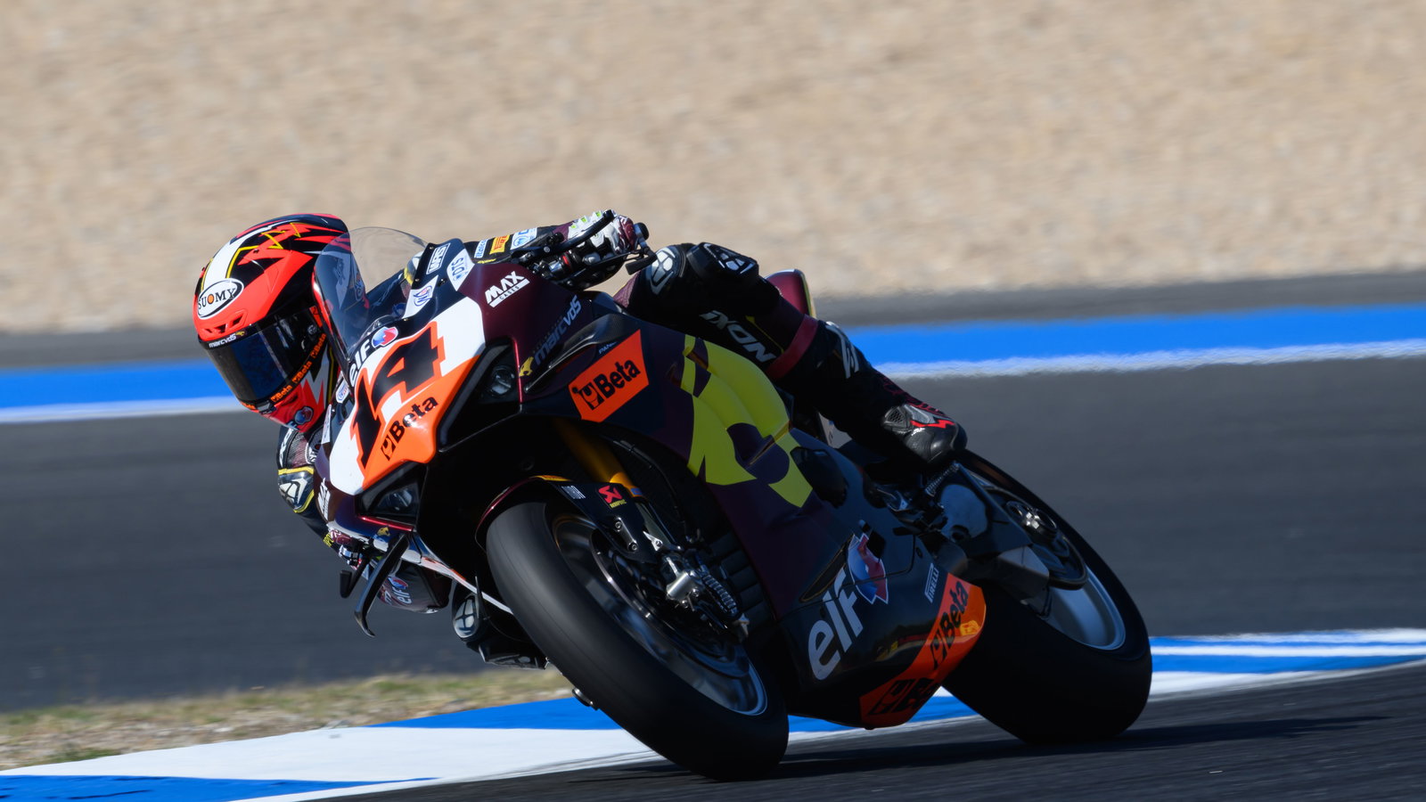 Sam Lowes, 2025 Estoril WorldSBK. Credit: Gold and Goose.