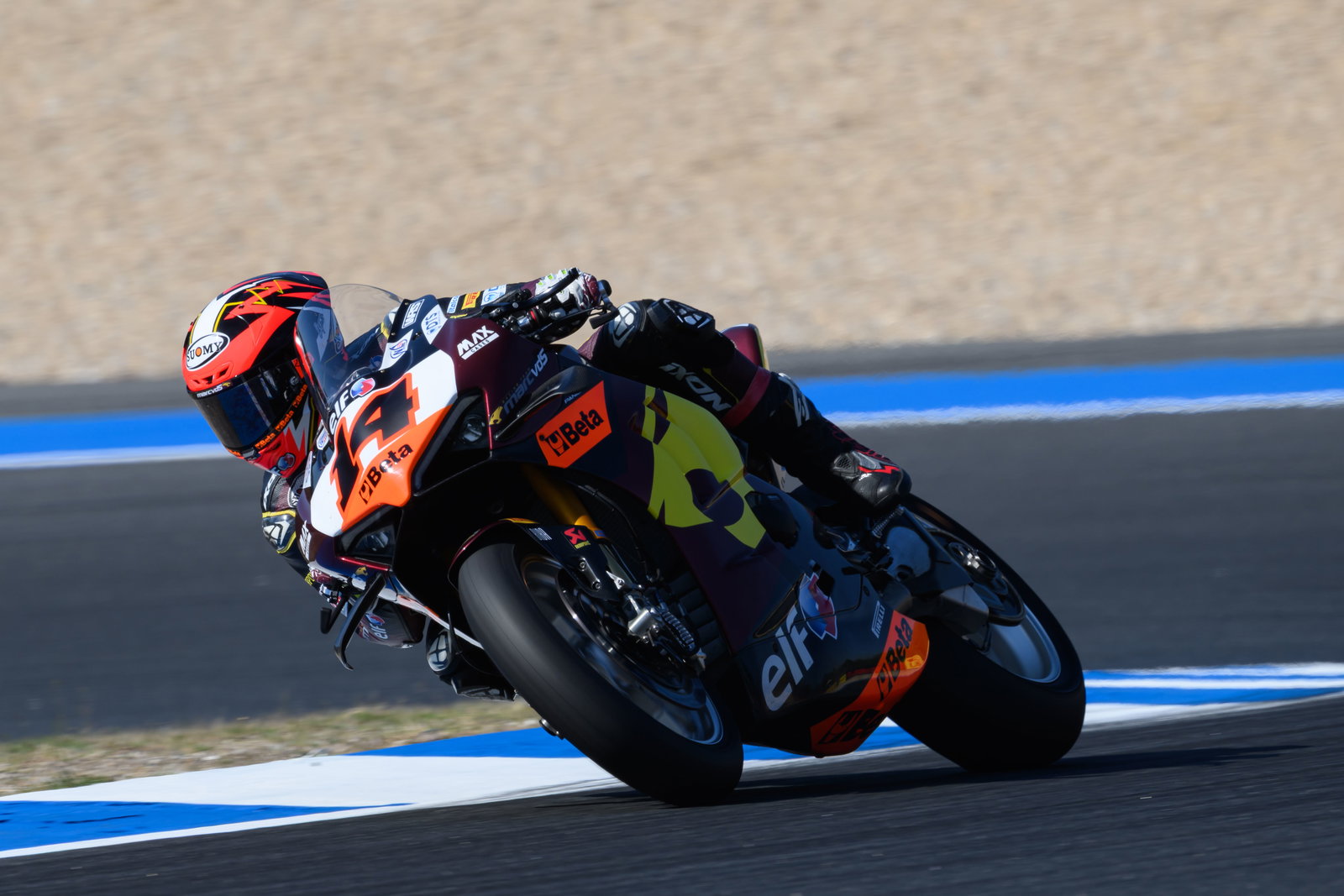 Sam Lowes, 2025 Estoril WorldSBK. Credit: Gold and Goose.