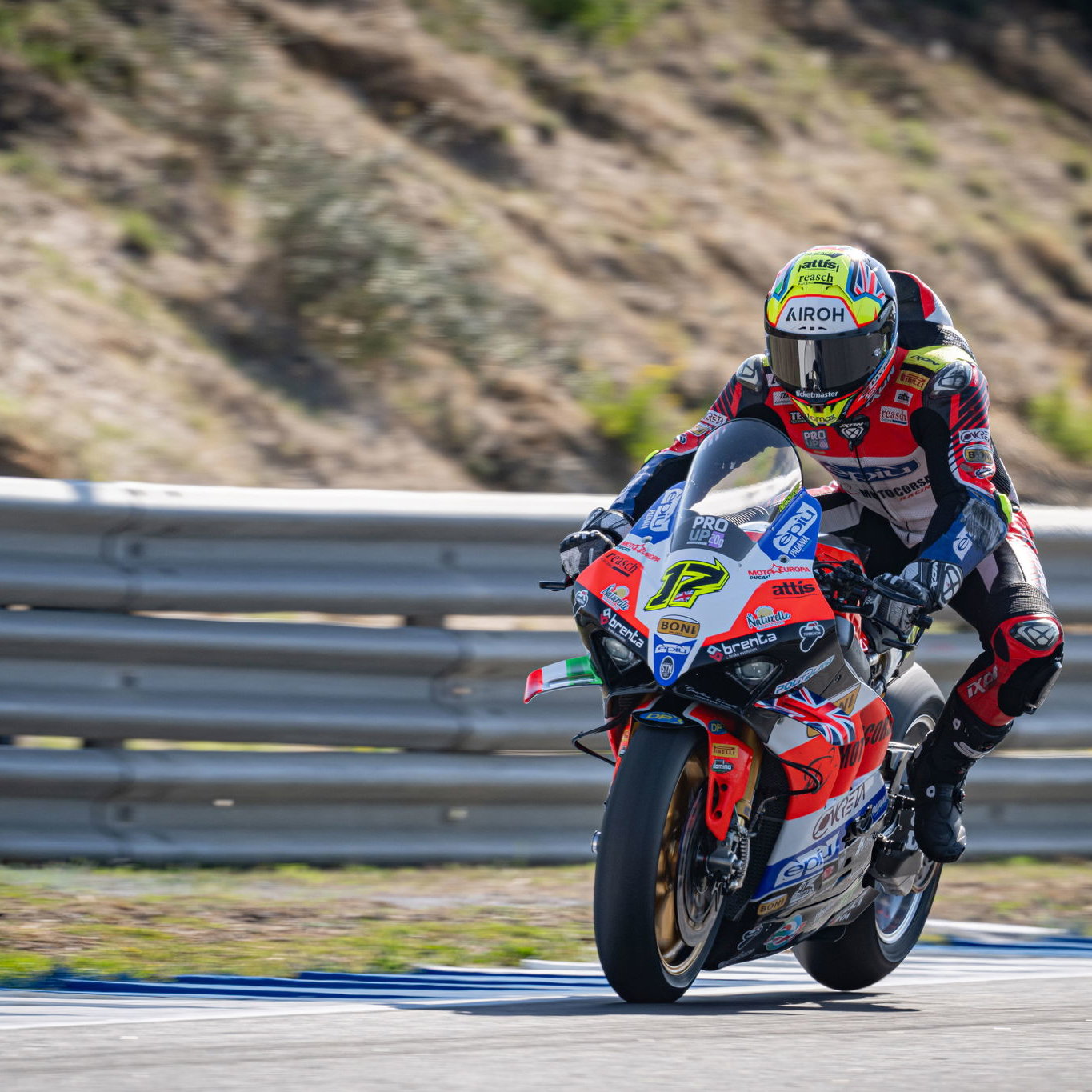 Ryan Vickers, 2025 Estoril WorldSBK. Credit: Gold and Goose.