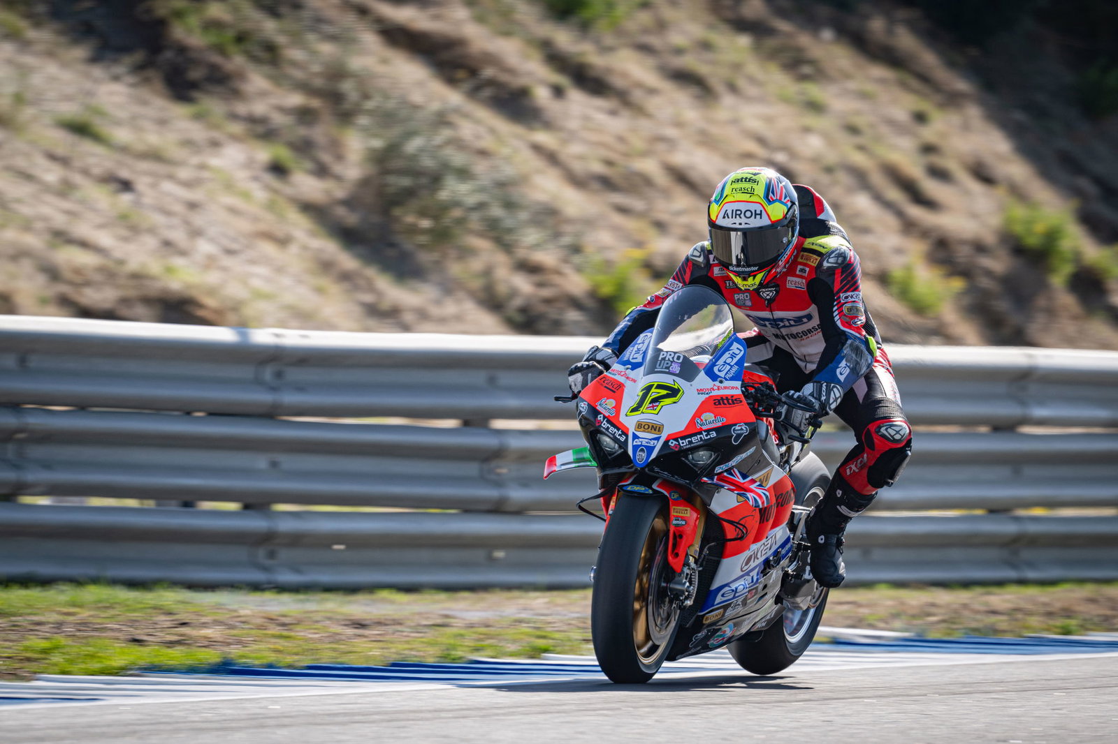 Ryan Vickers, 2025 Estoril WorldSBK. Credit: Gold and Goose.