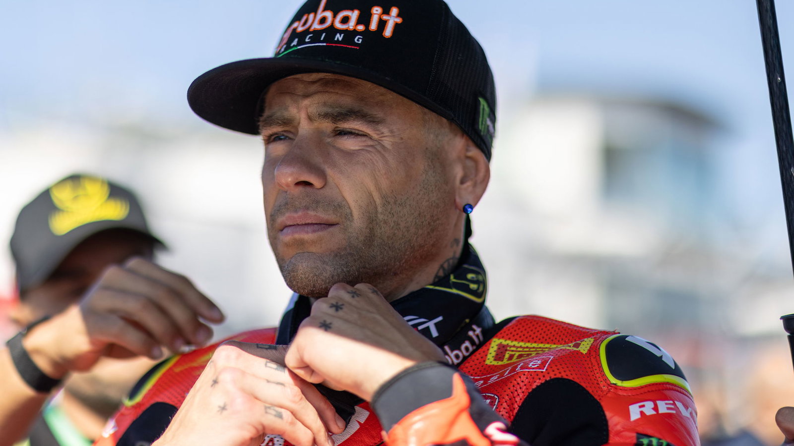 Alvaro Bautista, 2025 Estoril WorldSBK, grid. Credit: Gold and Goose.