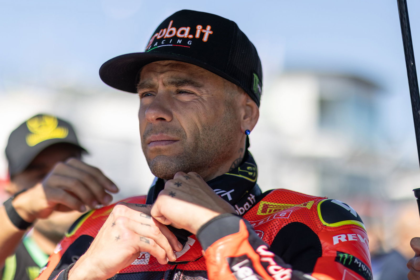 Alvaro Bautista, 2025 Estoril WorldSBK, grid. Credit: Gold and Goose.