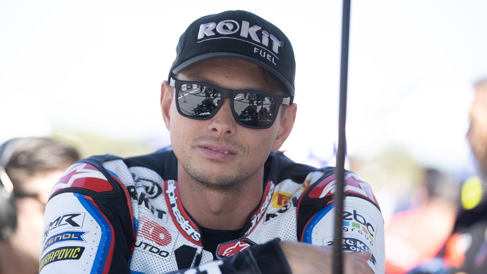 Michael van der Mark, 2025 Estoril WorldSBK, grid. Credit: Gold and Goose.