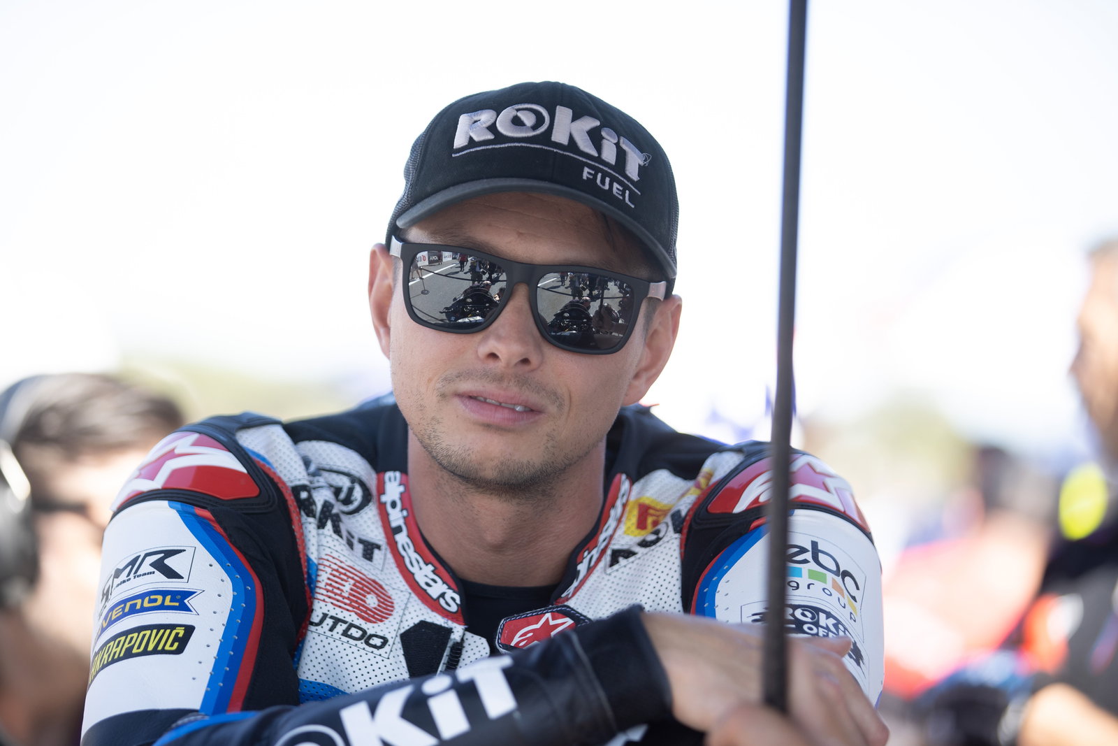 Michael van der Mark, 2025 Estoril WorldSBK, grid. Credit: Gold and Goose.