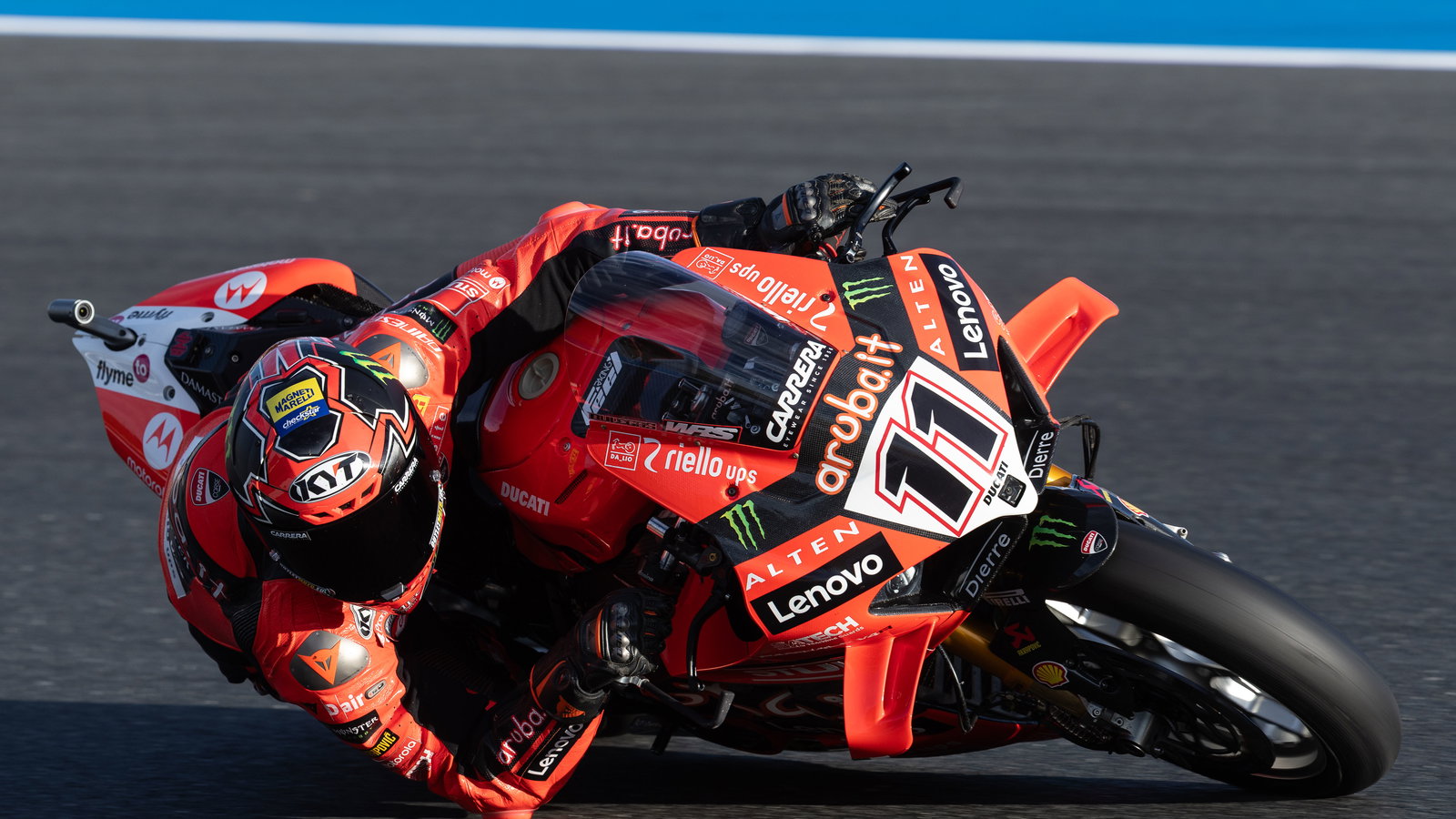 Nicolo Bulega, 2025 Estoril WorldSBK. Credit: Gold and Goose.