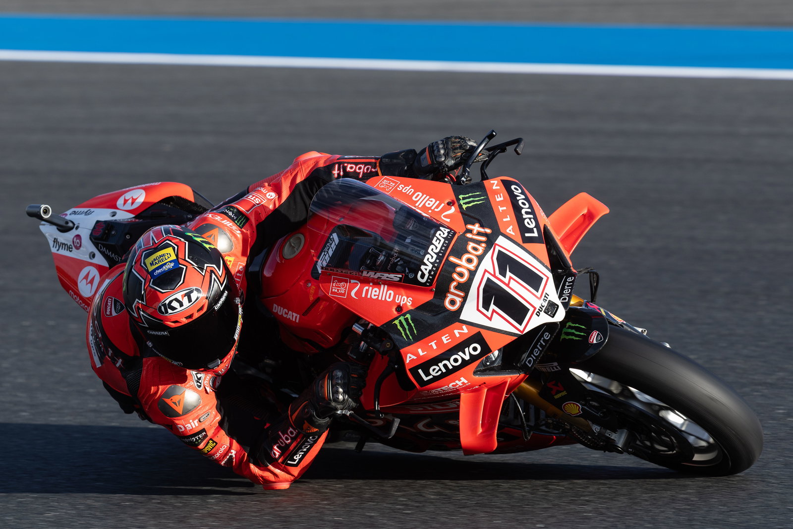 Nicolo Bulega, 2025 Estoril WorldSBK. Credit: Gold and Goose.