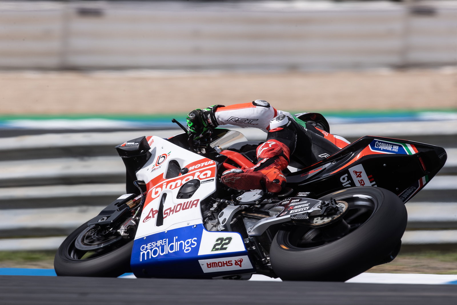 Alex Lowes, 2025 Estoril WorldSBK. Credit: Gold and Goose.