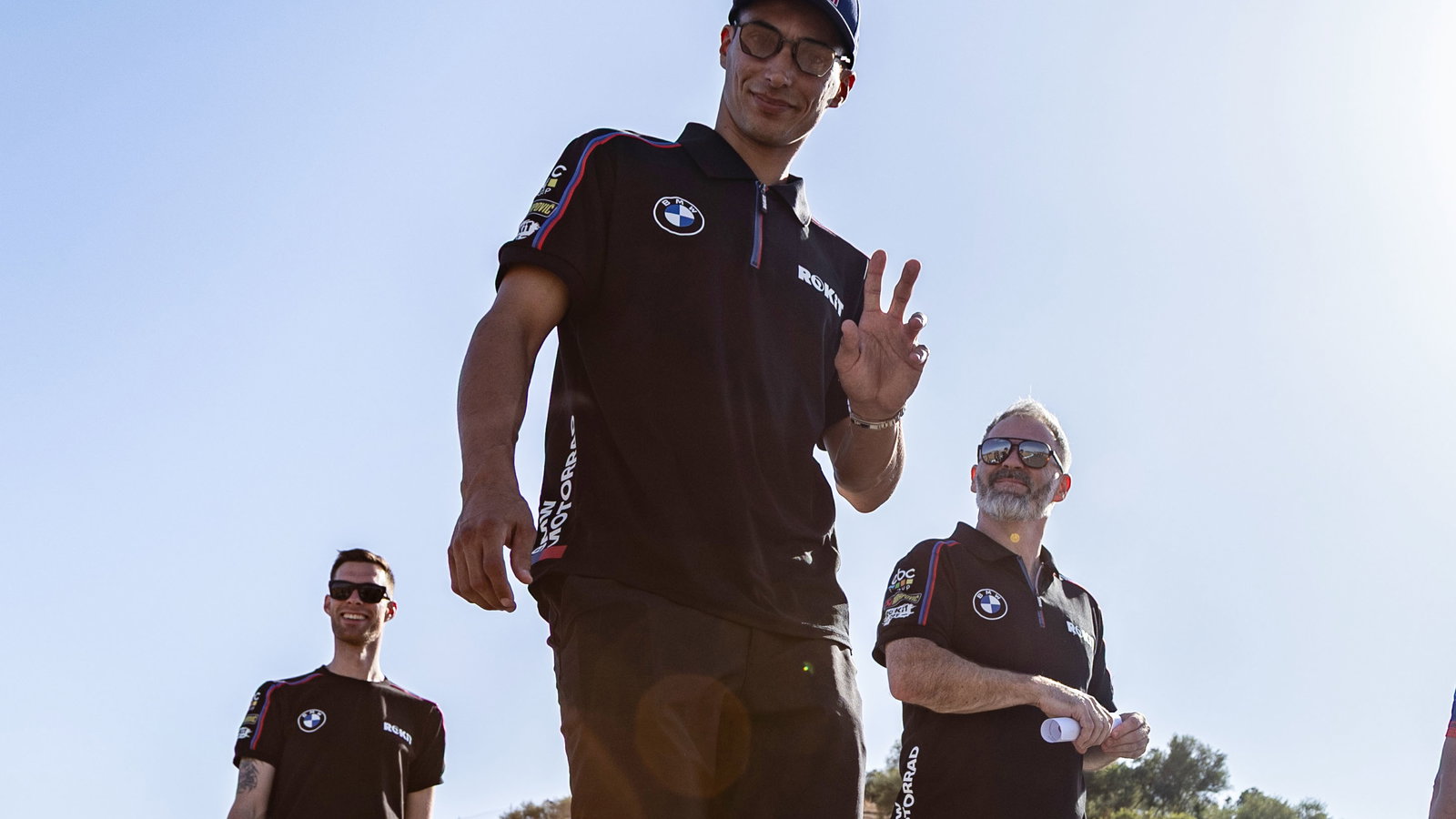 Toprak Razgatlioglu, 2025 Spanish WorldSBK, track walk. Credit: Gold and Goose.
