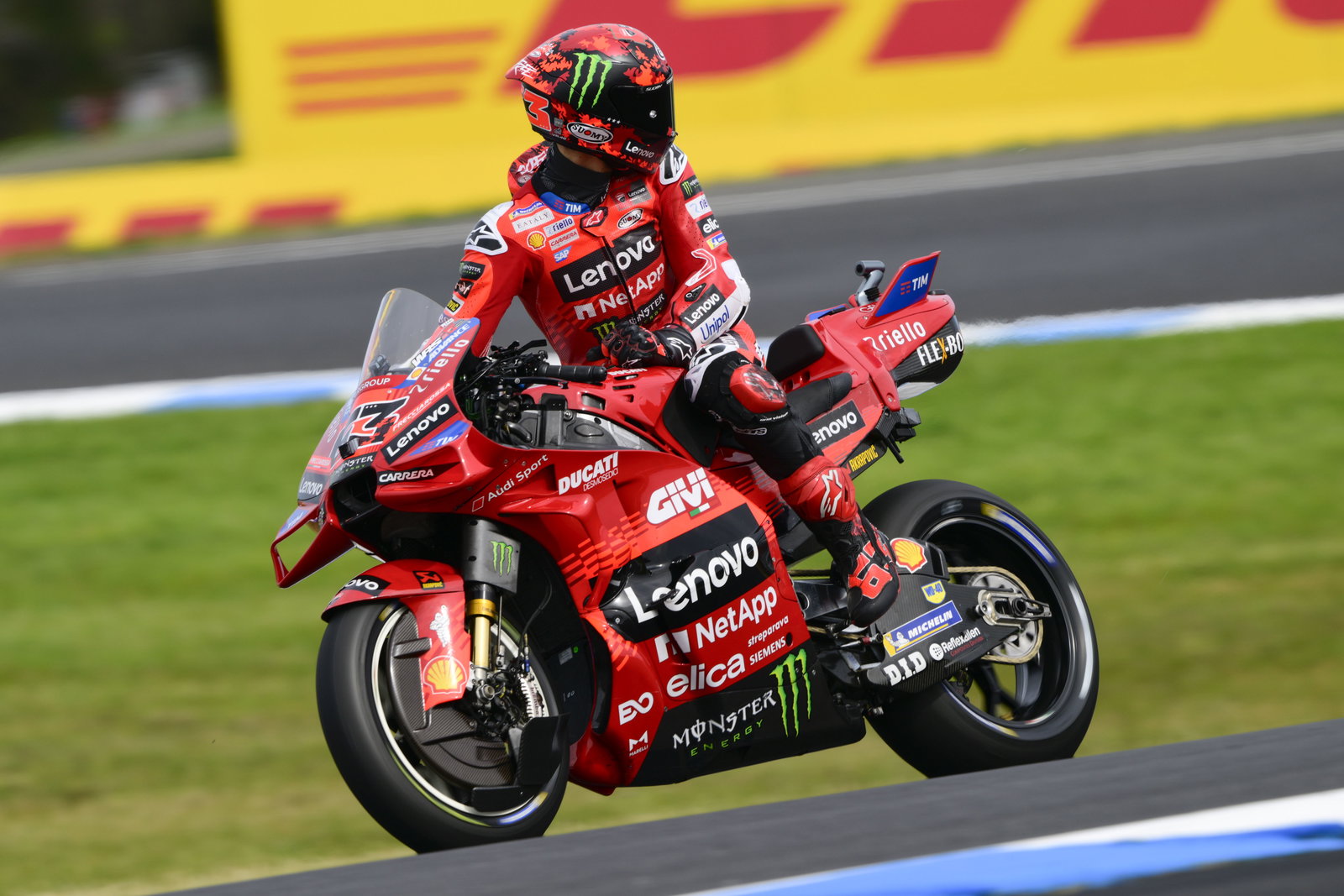 Pecco Bagnaia, Ducati Corse, 2025 Australian MotoGP