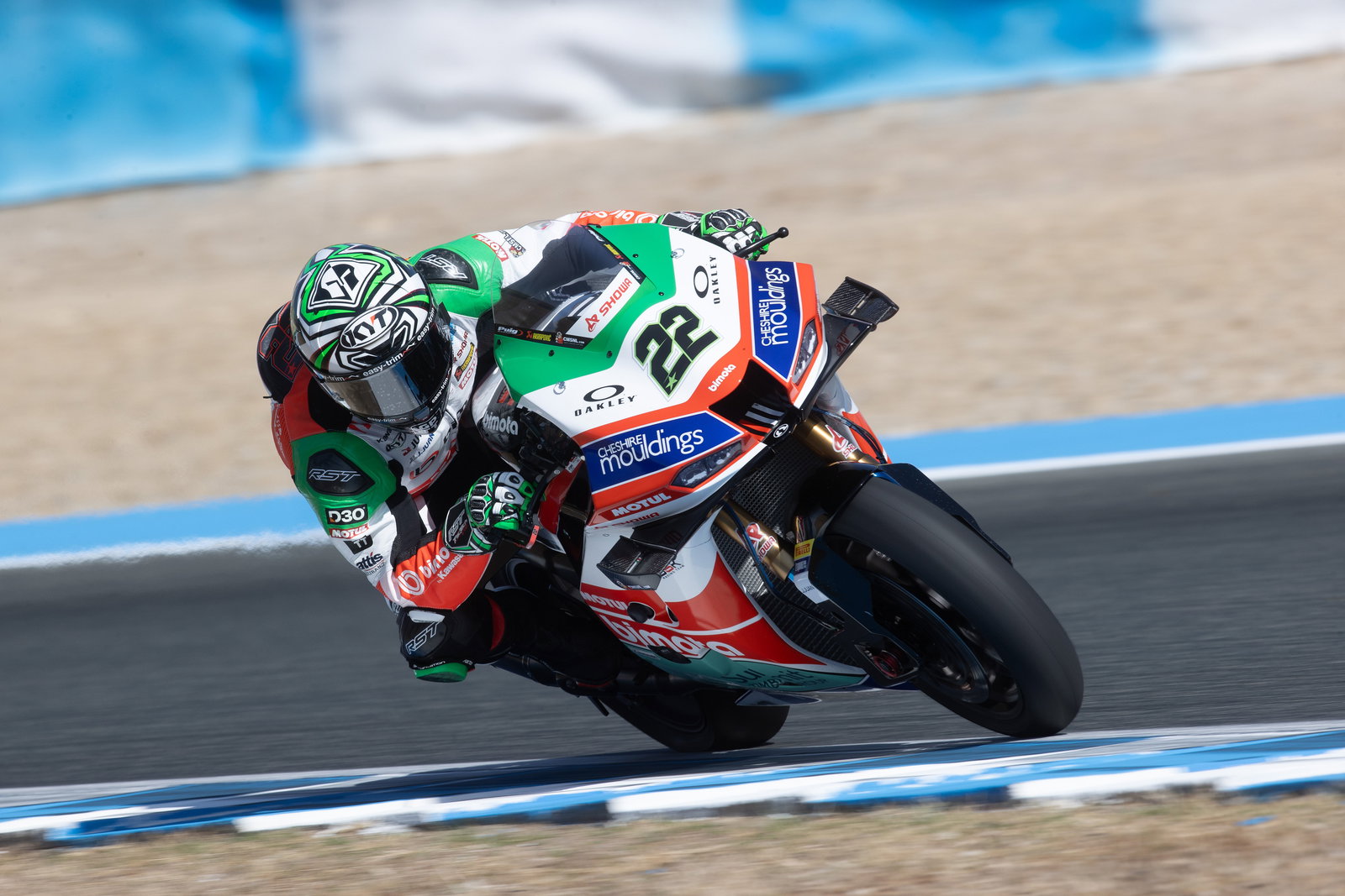 Alex Lowes, 2025 Spanish WorldSBK. Credit: Gold and Goose.